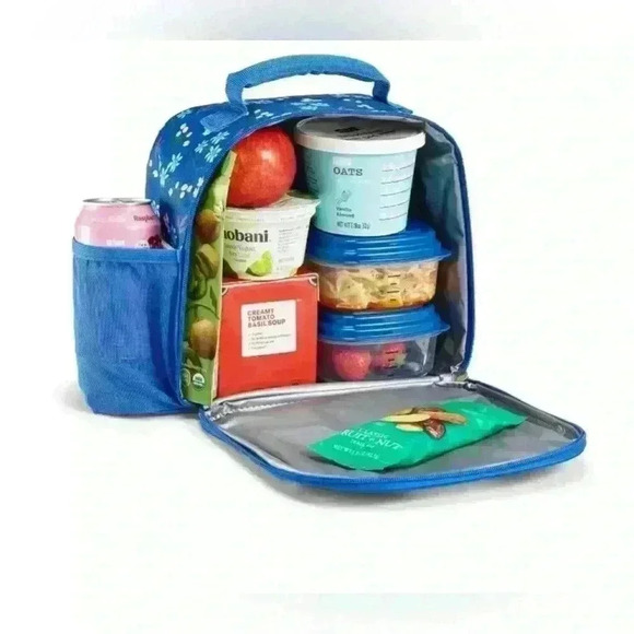 Fit & Fresh Townsend Lunch Tote Wit 2pc Food Storage With Cap - Floral - Picture 7 of 8